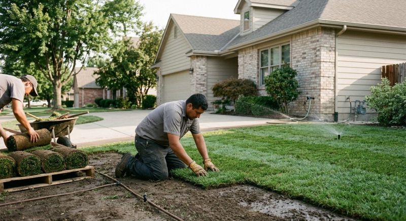 Lawn Border Installation